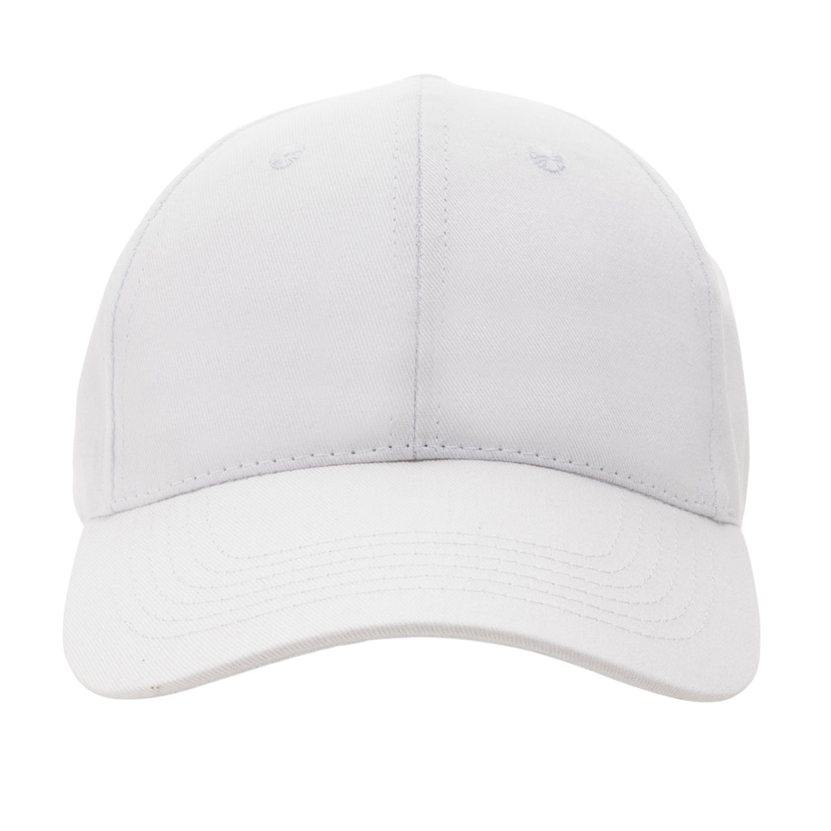 White - Pack Shot - XD Collection Impact AWARE 6 Panel Recycled Cotton Cap