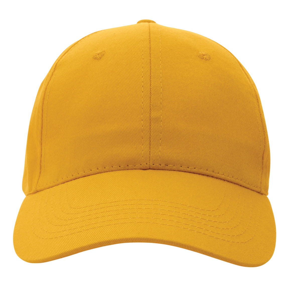 Yellow - Pack Shot - XD Collection Impact AWARE 6 Panel Recycled Cotton Cap