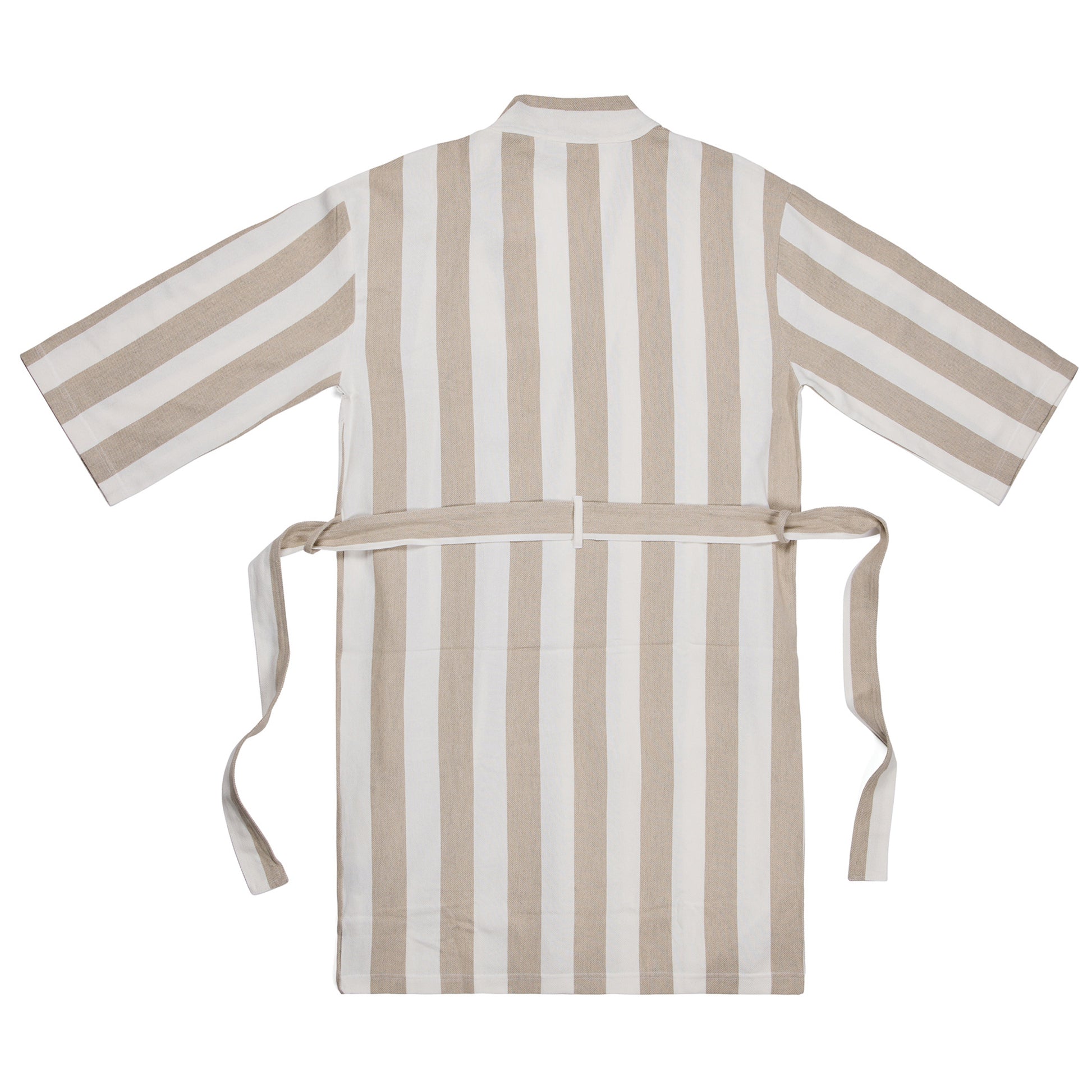 Beige - Back - Vinga Unisex Adult Ornos Hammam Robe