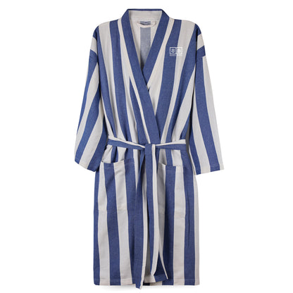 Blue - Front - Vinga Unisex Adult Ornos Hammam Robe