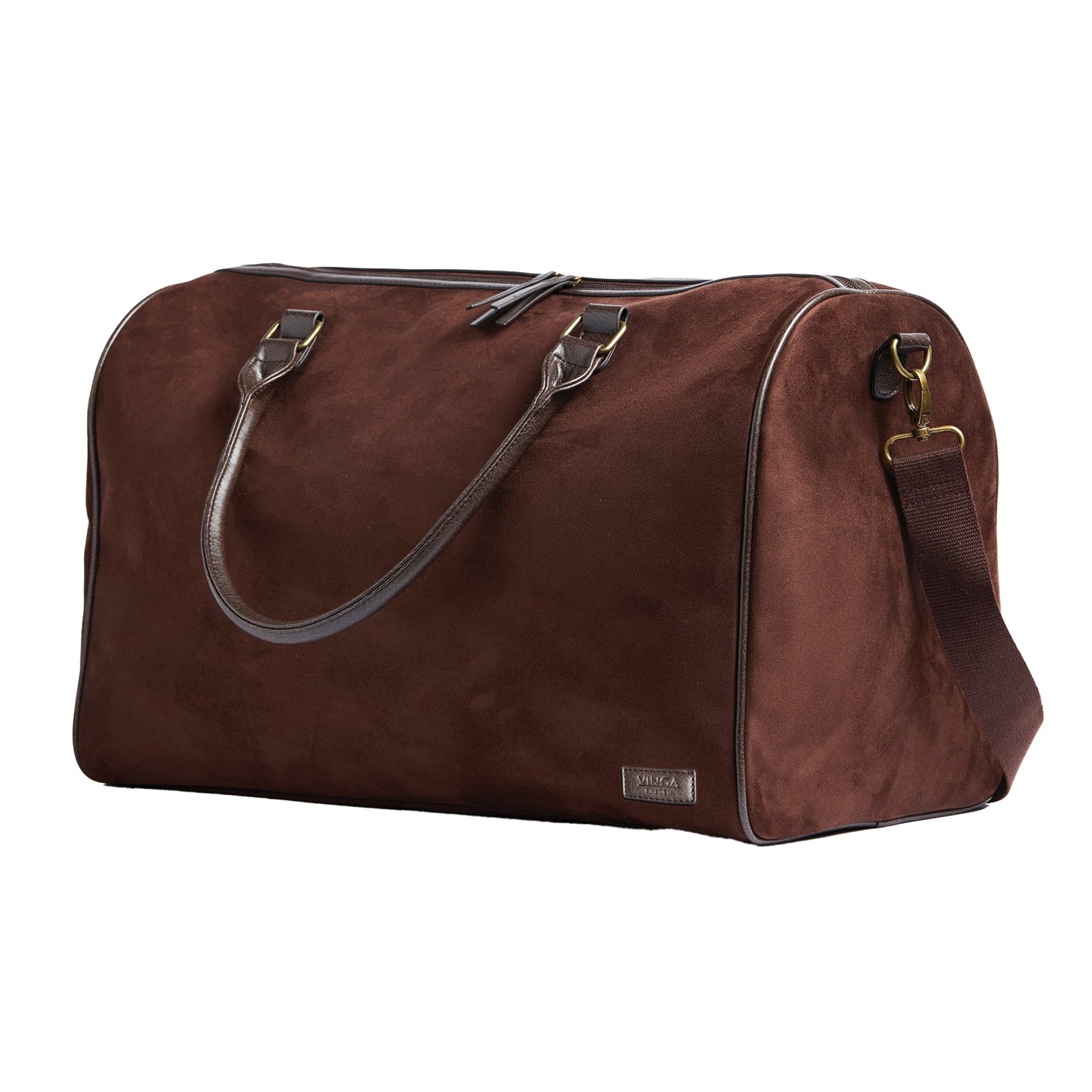 Brown - Back - Vinga Hunton 36L Weekend Bag