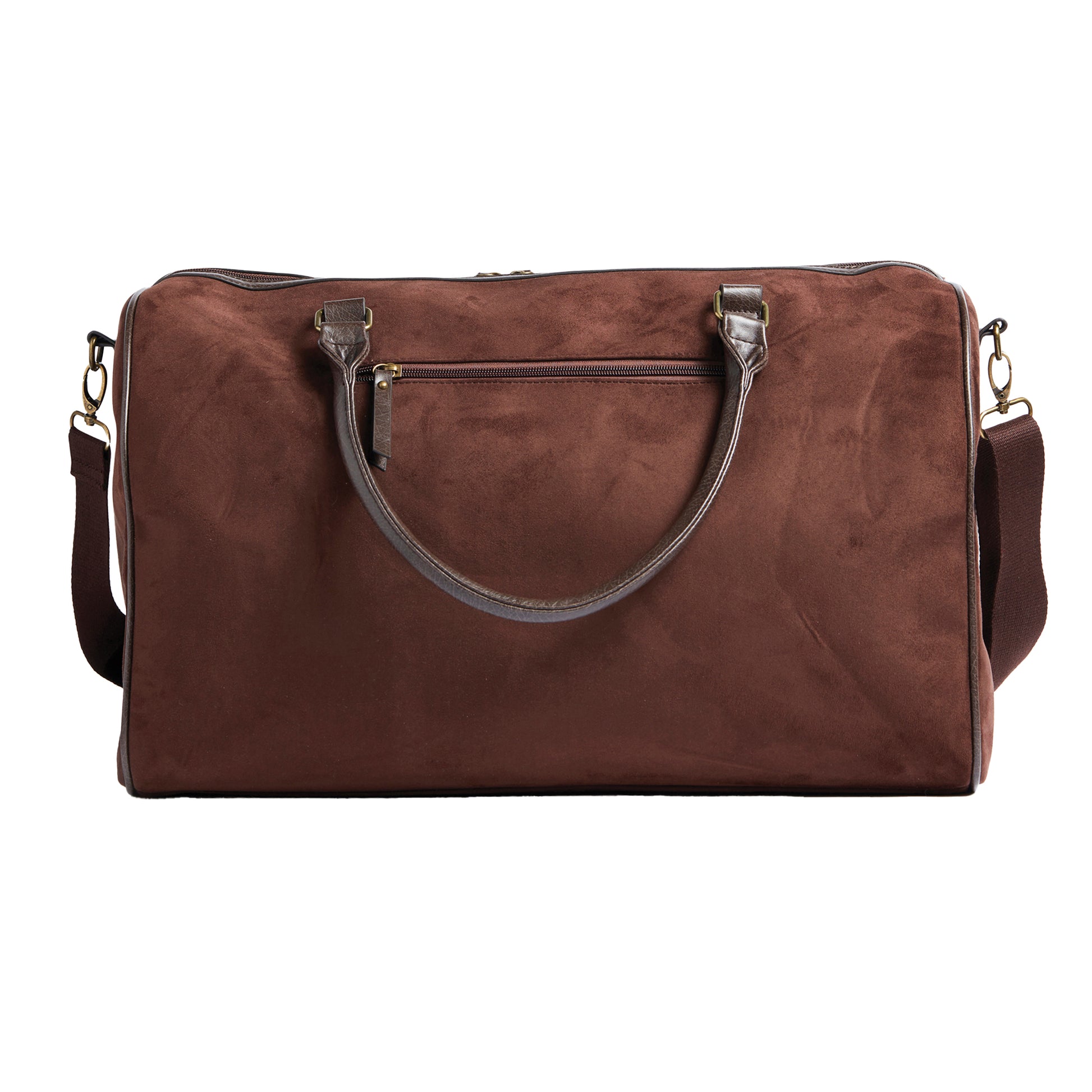 Brown - Front - Vinga Hunton 36L Weekend Bag