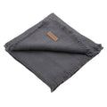 Grey - Front - Ukiyo Polylana Woven Aware Blanket