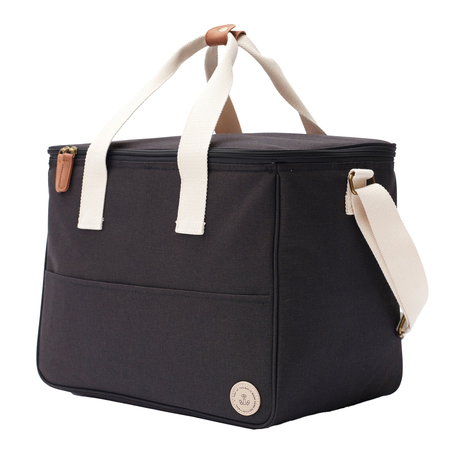 Black - Side - Vinga Sortino 24L Cooler Bag