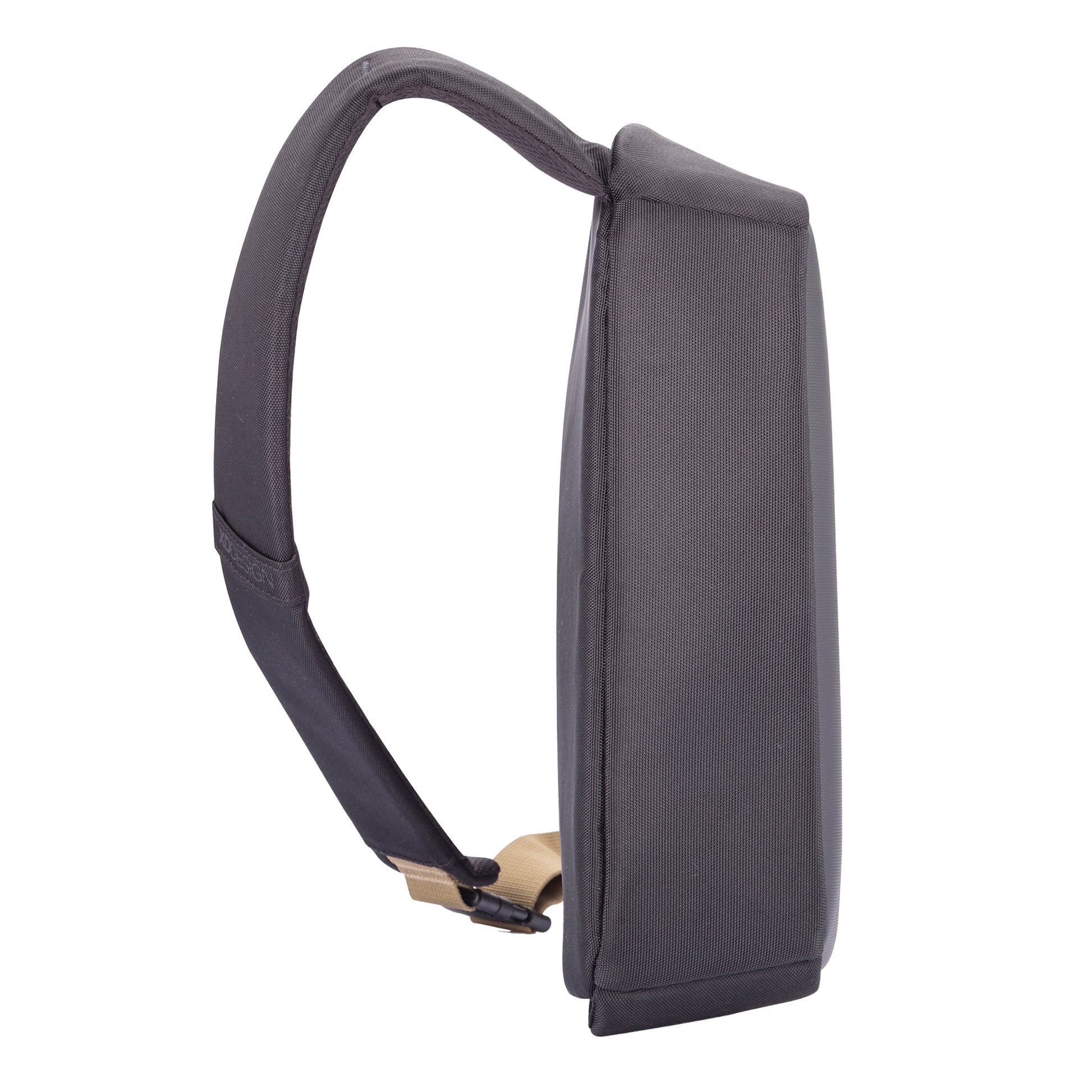 Black - Side - XD Design Bobby 4L Crossbody Bag