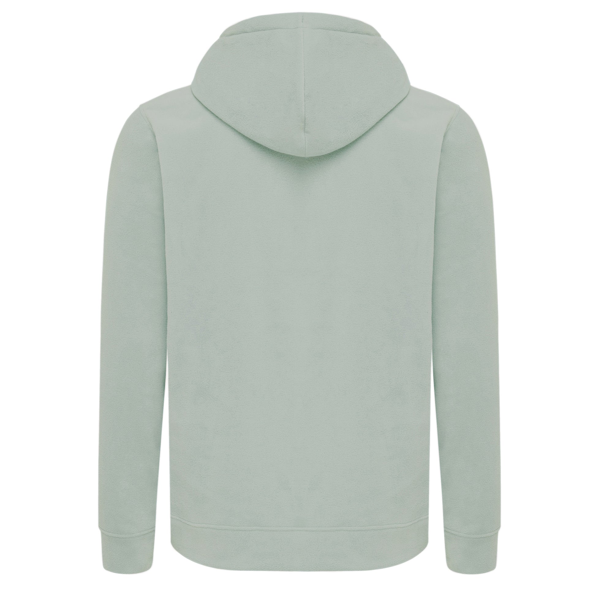 Green Iceberg - Back - Iqoniq Unisex Adult Trivor Microfleece Hoodie