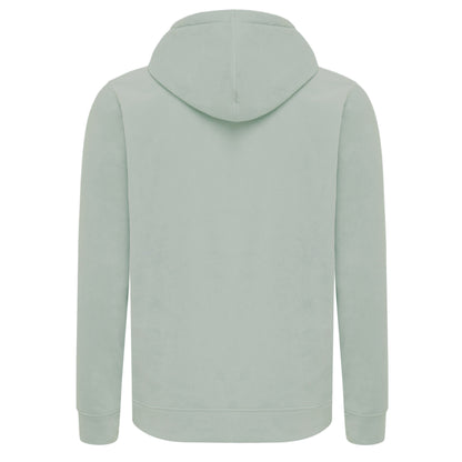 Green Iceberg - Back - Iqoniq Unisex Adult Trivor Microfleece Hoodie