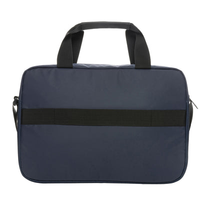 Navy - Back - XD Xclusive Armond RPET Aware Laptop Bag