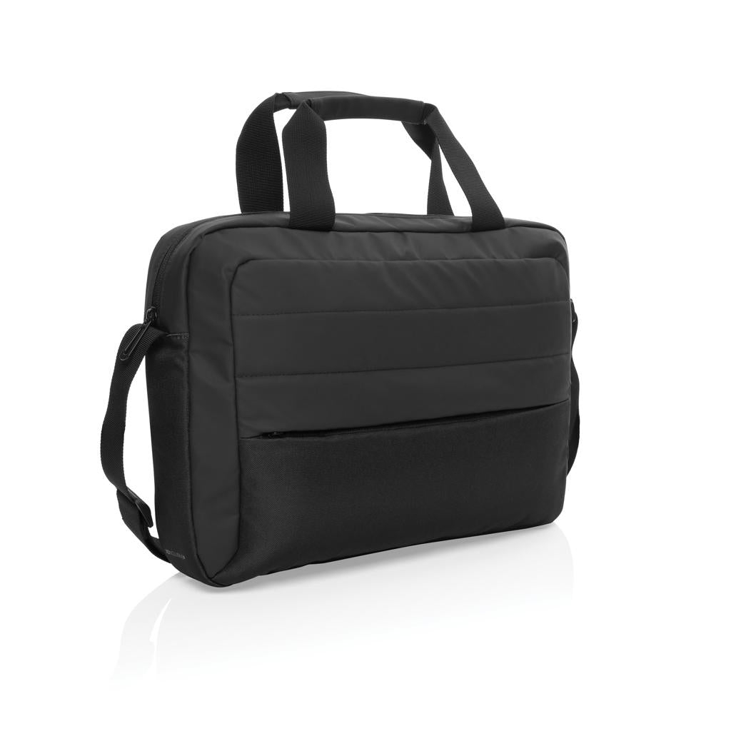 Black - Back - XD Xclusive Armond RPET Aware Laptop Bag
