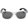 Black - Front - XD Collection Gleam Recycled Polycarbonate Mirrored Sunglasses