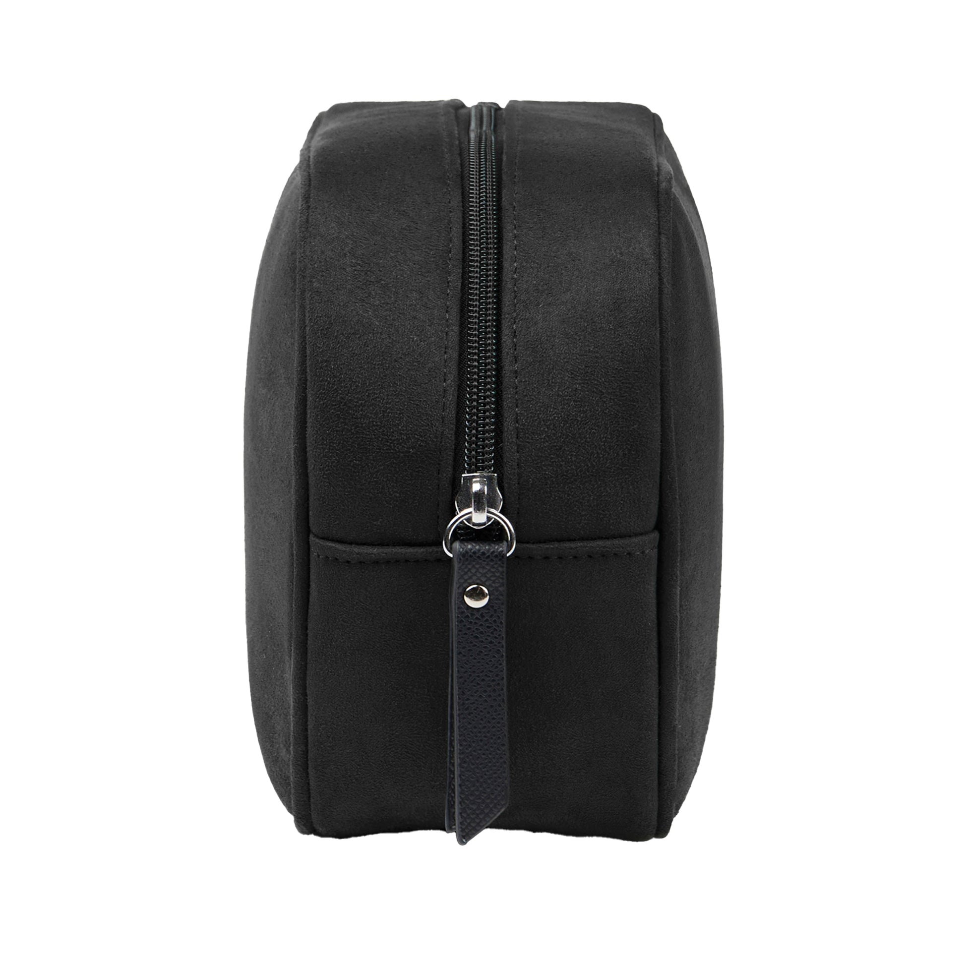 Black - Back - Vinga Marlow Recycled Polyester Toiletry Bag