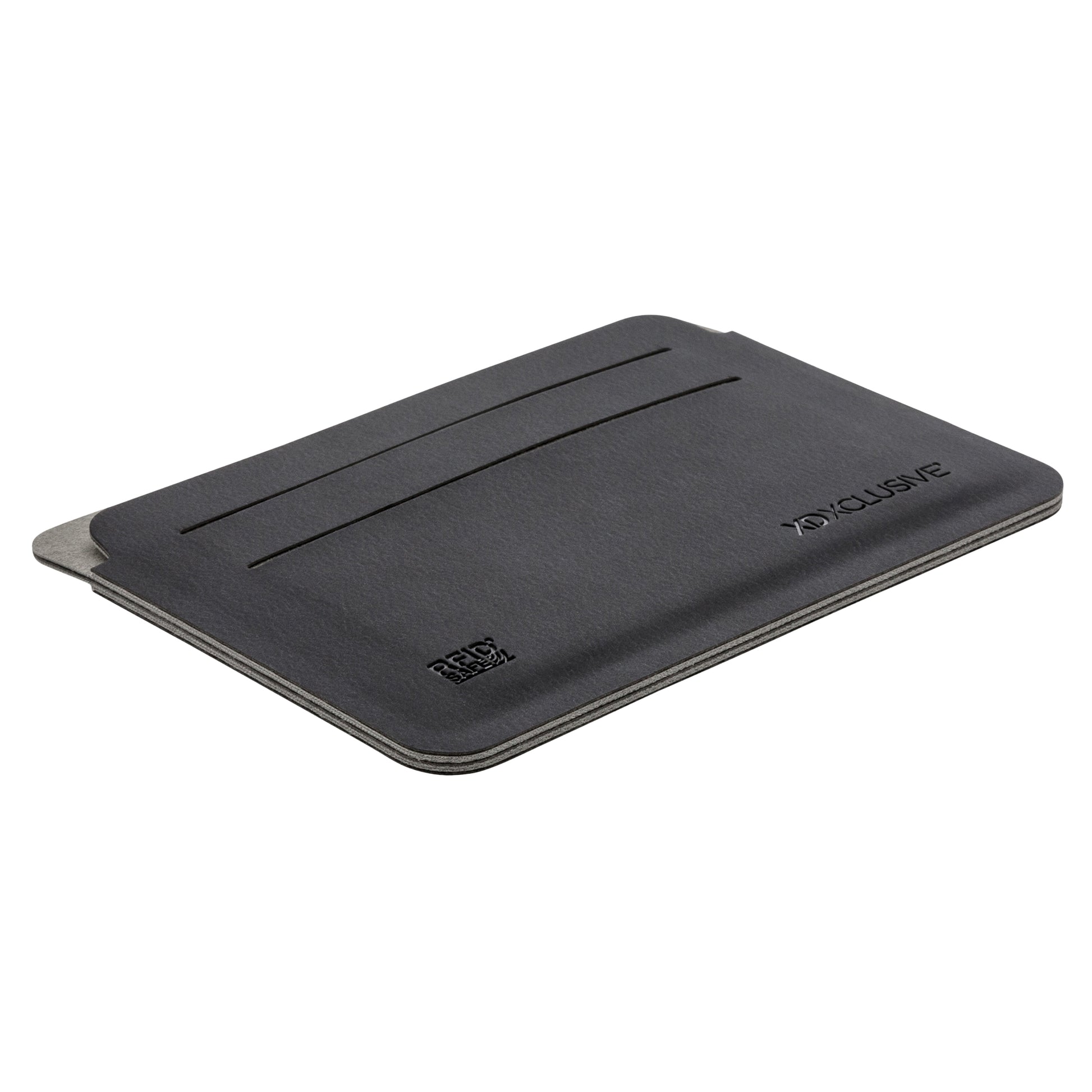 Black - Back - XD Xclusive Quebec RFID Card Holder