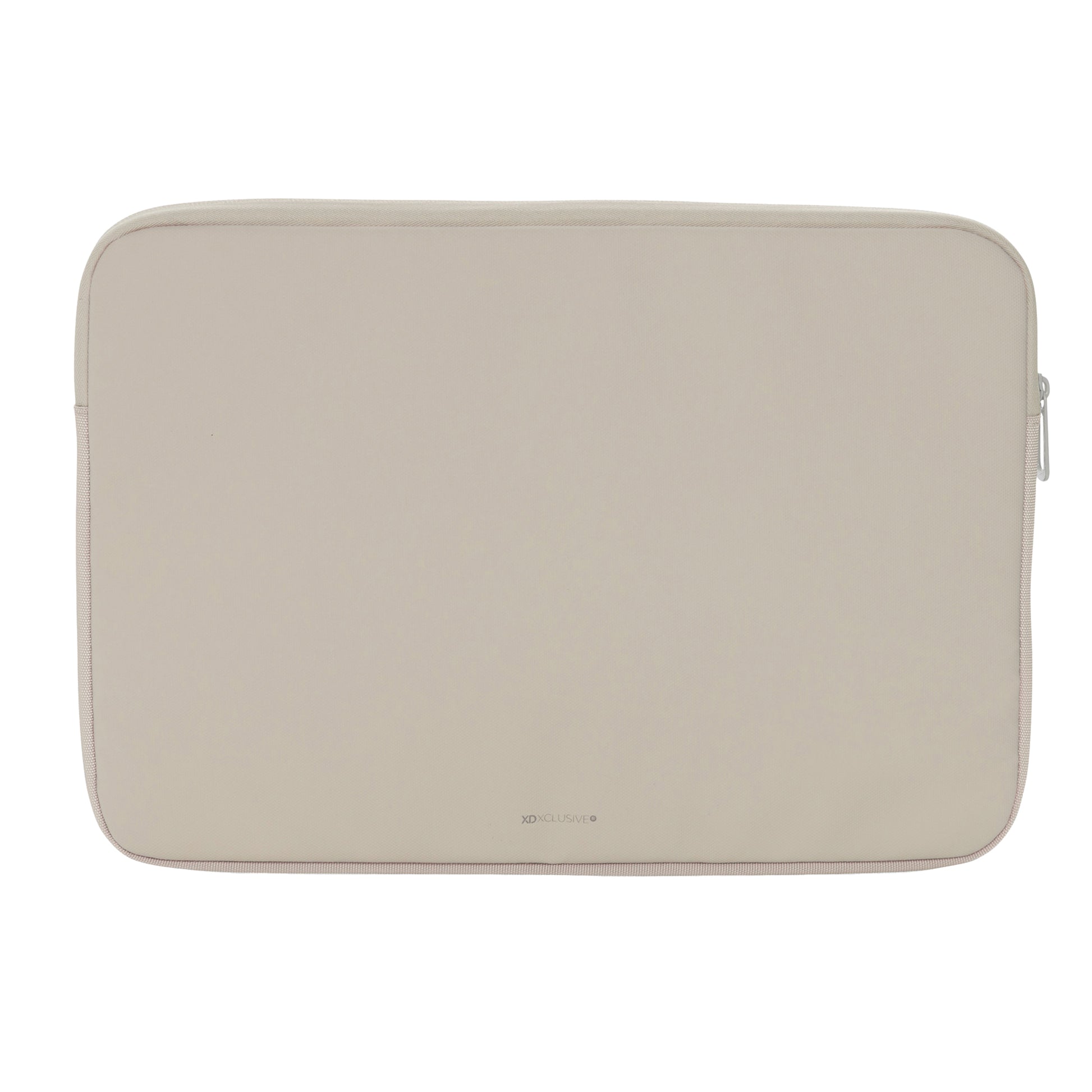 Beige - Back - XD Xclusive Armond Aware RPET Laptop Sleeve