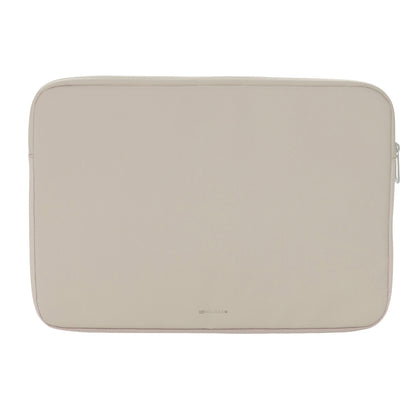 Beige - Back - XD Xclusive Armond Aware RPET Laptop Sleeve