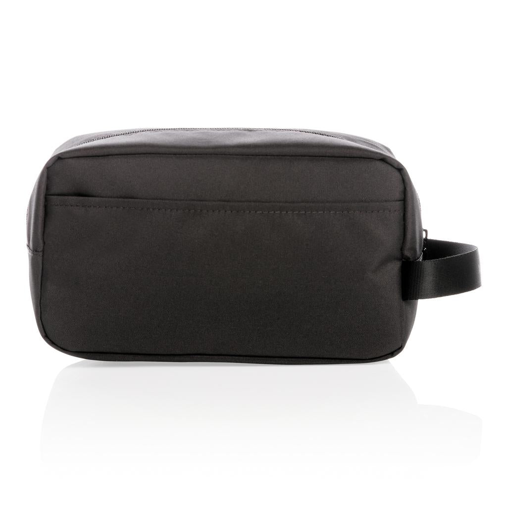 Black - Lifestyle - XD Xclusive Impact Aware RPET Toiletry Bag
