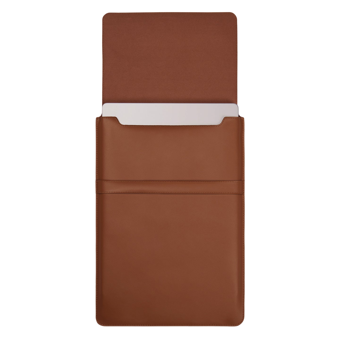 Brown - Back - Vinga Timo RPET Laptop Sleeve