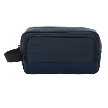 Navy - Front - XD Xclusive Armond Aware RPET Toiletry Bag