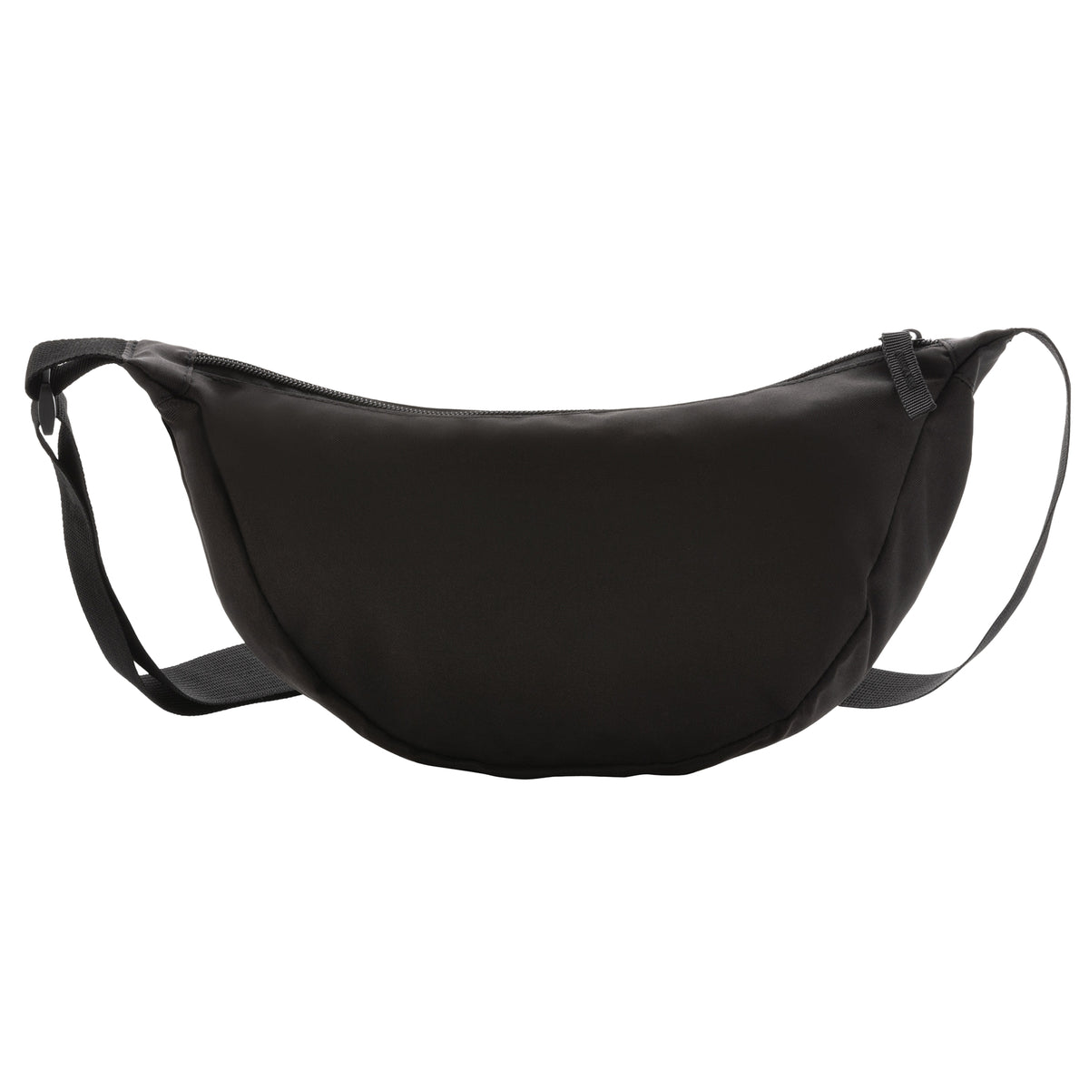 Black - Front - XD Collection Aware Crescent Shaped RPET Sling