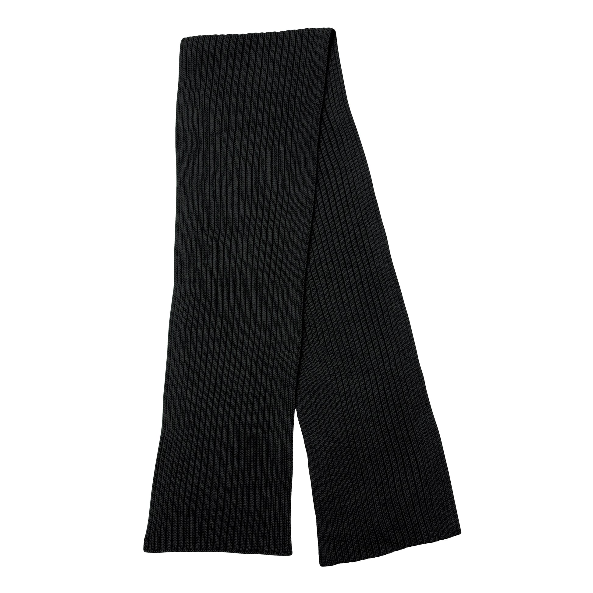 Black - Back - XD Collection Impact Knitted Polylana Aware Scarf