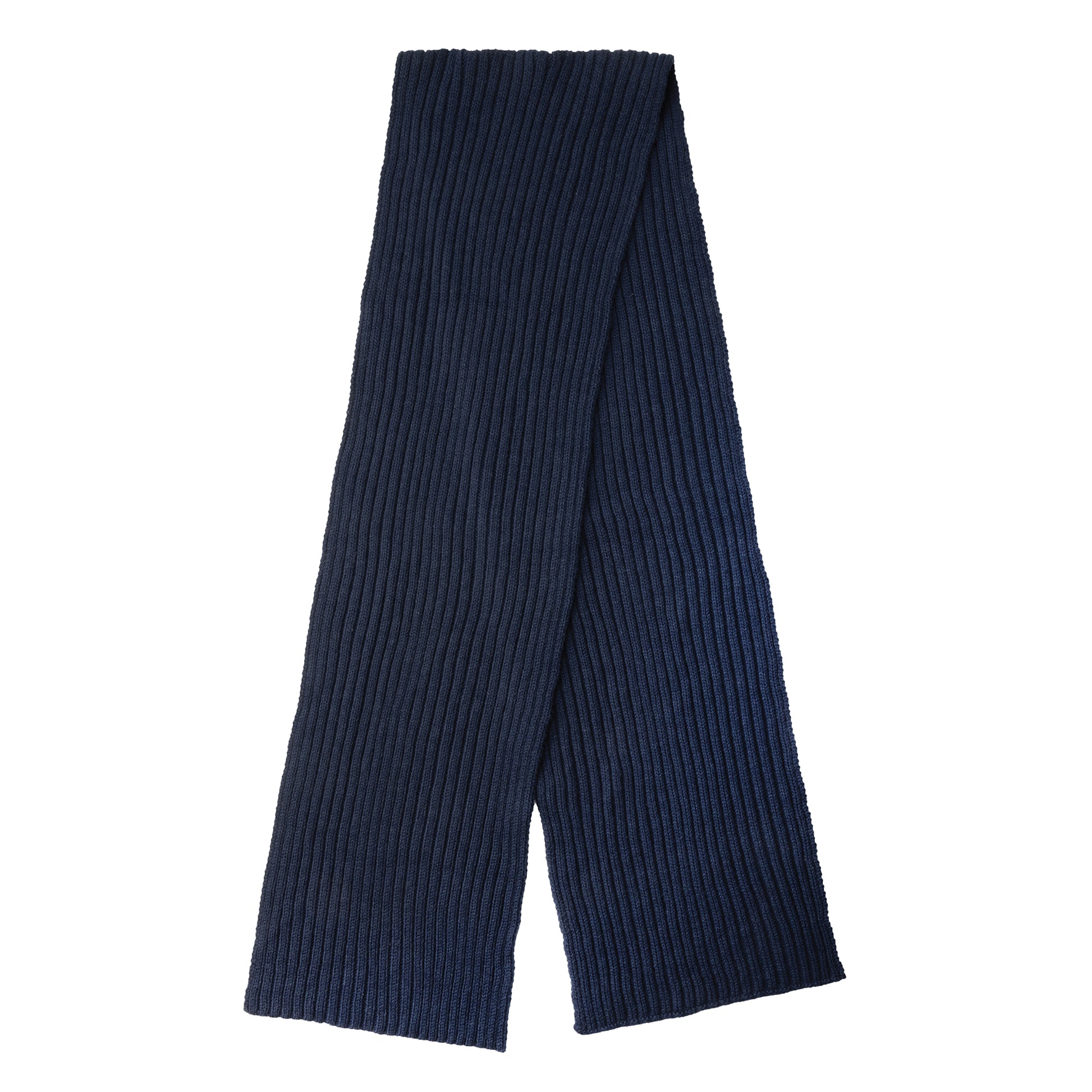 Navy - Back - XD Collection Impact Knitted Polylana Aware Scarf