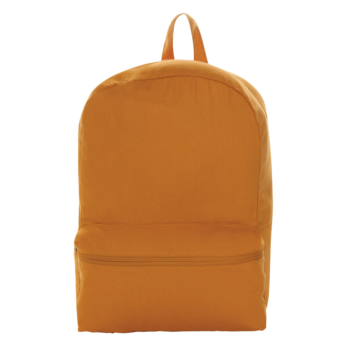 Sundial Orange - Front - XD Collection Recycled Canvas Backpack