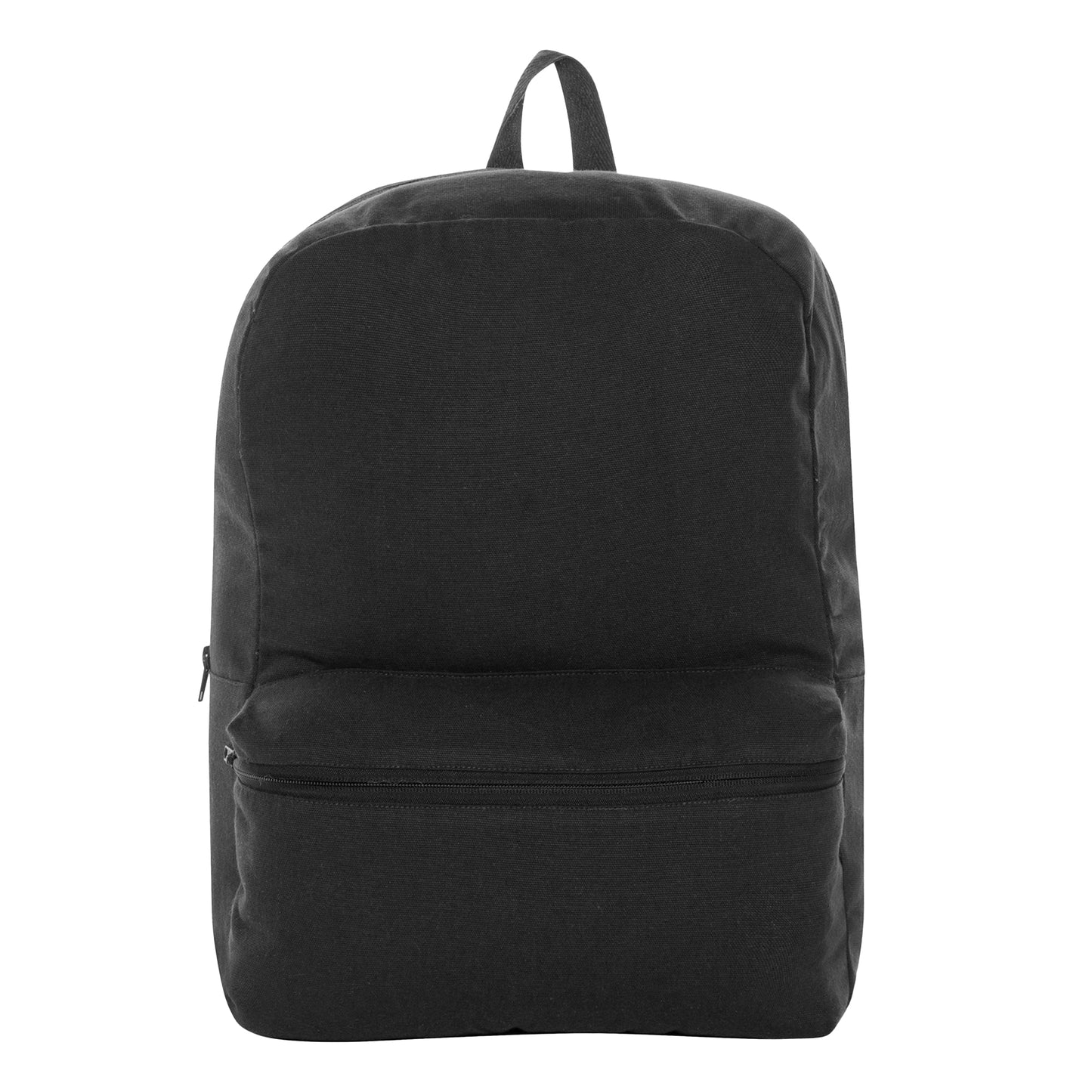 Black - Front - XD Collection Recycled Canvas Backpack
