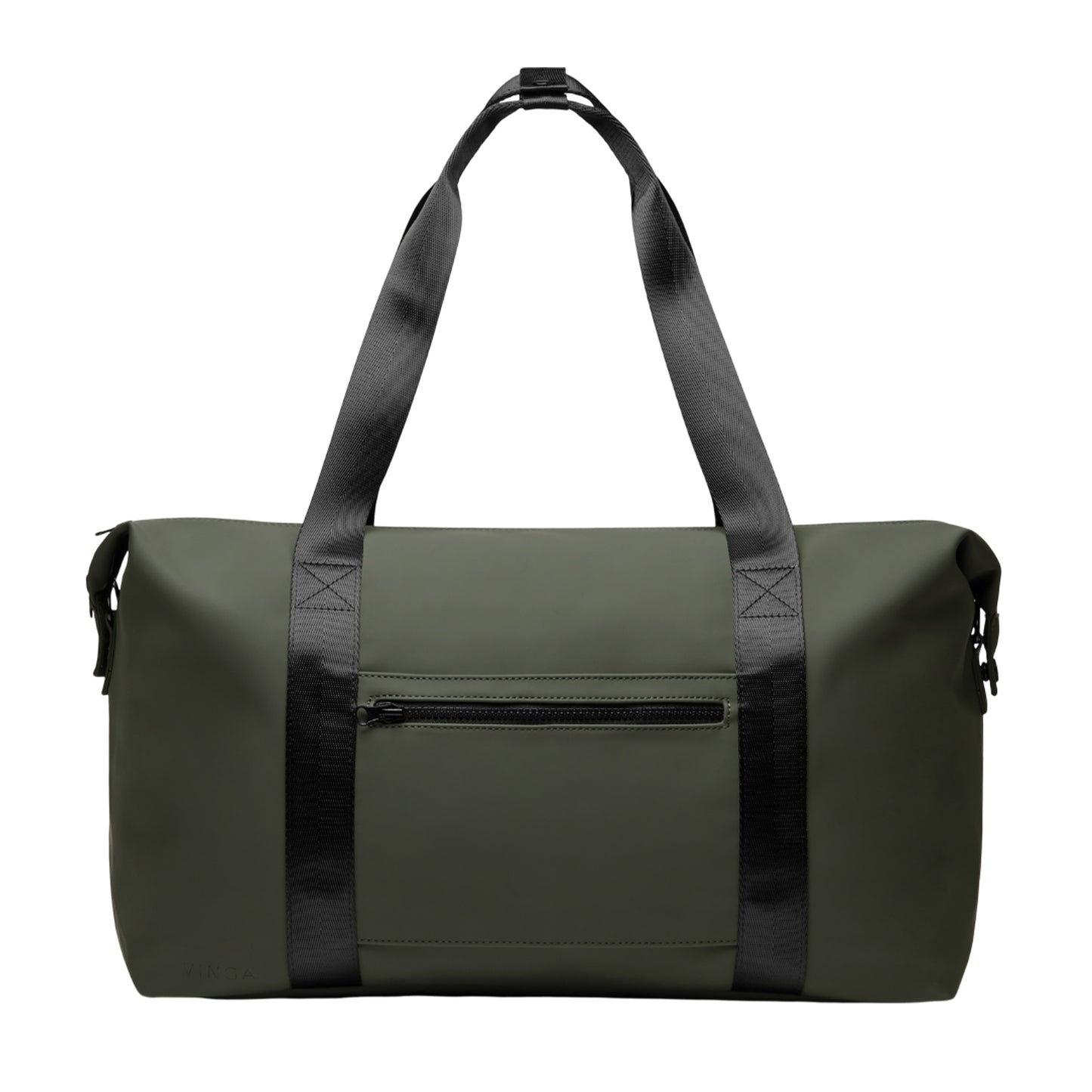 Green - Front - Vinga Baltimore Recycled 34L Weekend Bag