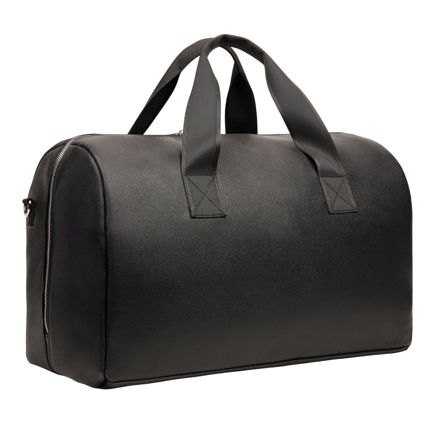Black - Back - Vinga Bermond PU Weekend Bag