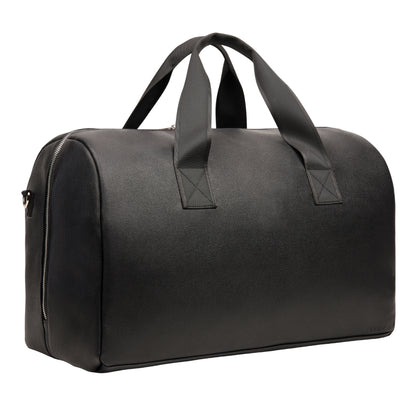 Black - Back - Vinga Bermond PU Weekend Bag