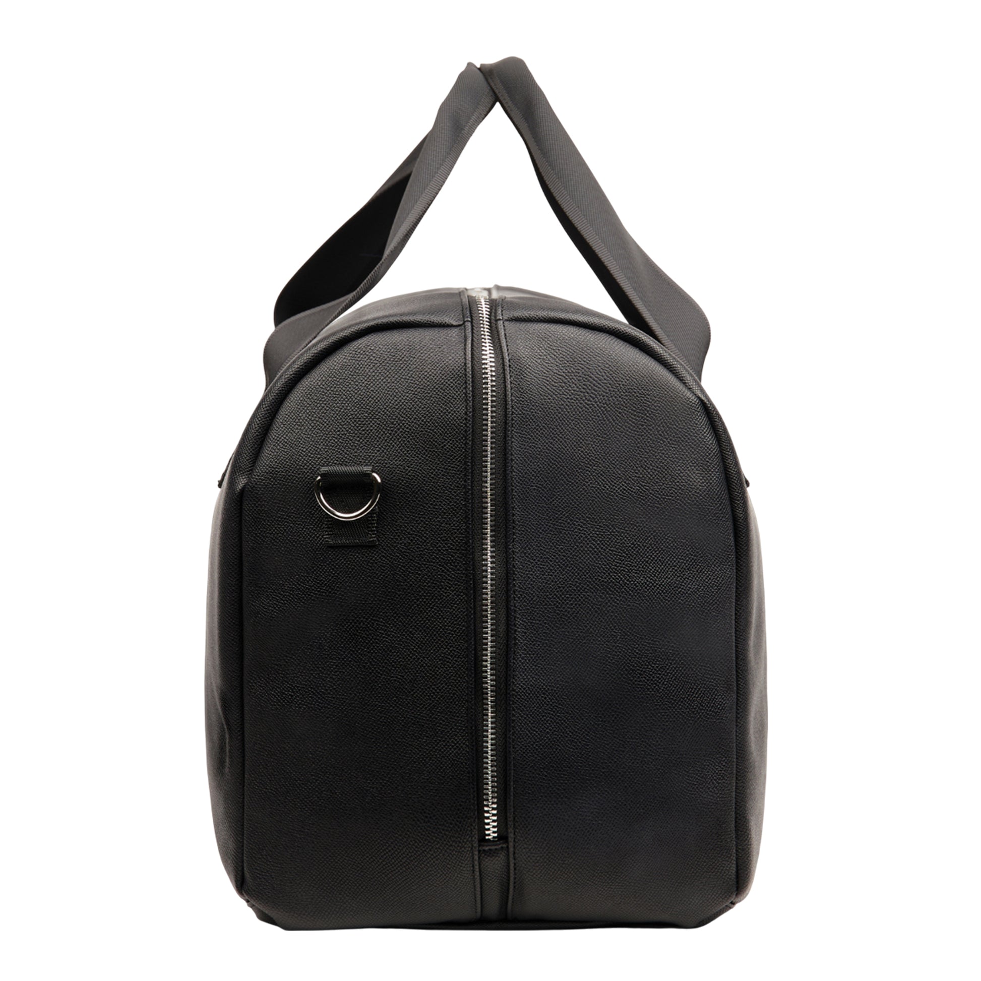 Black - Side - Vinga Bermond PU Weekend Bag