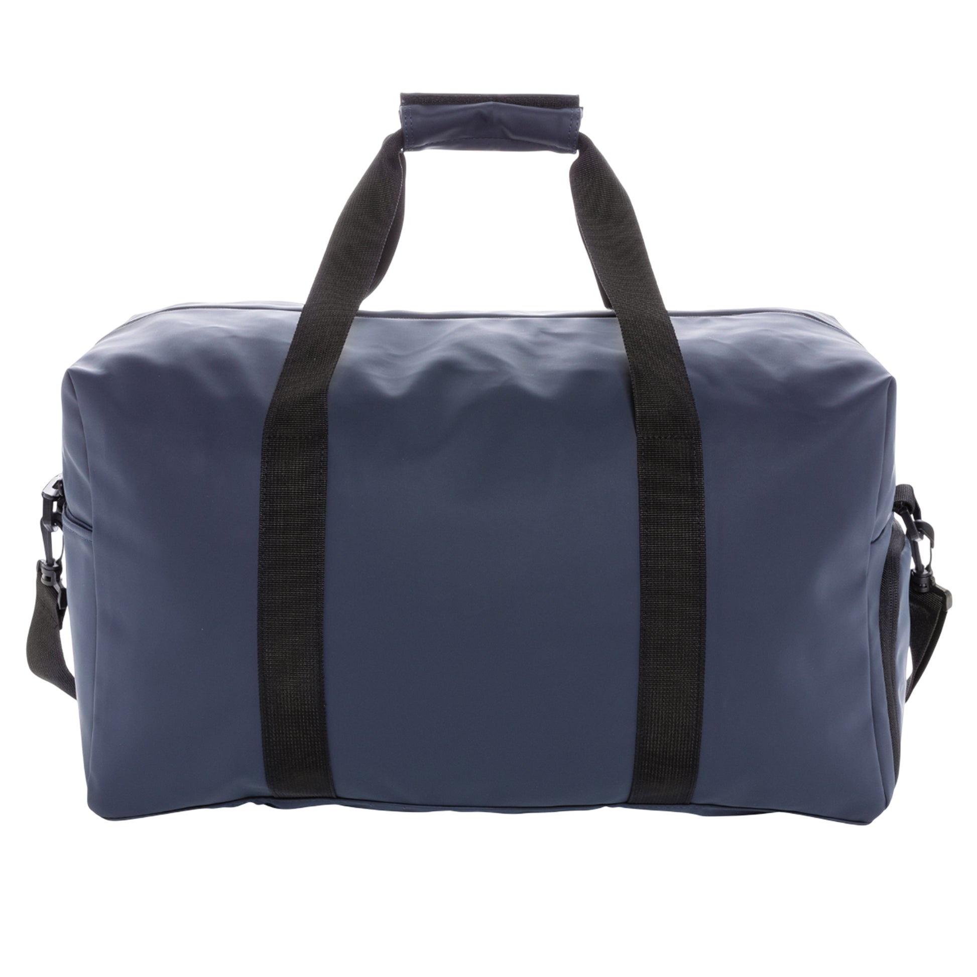 Navy - Back - XD Collection PU Duffle Bag