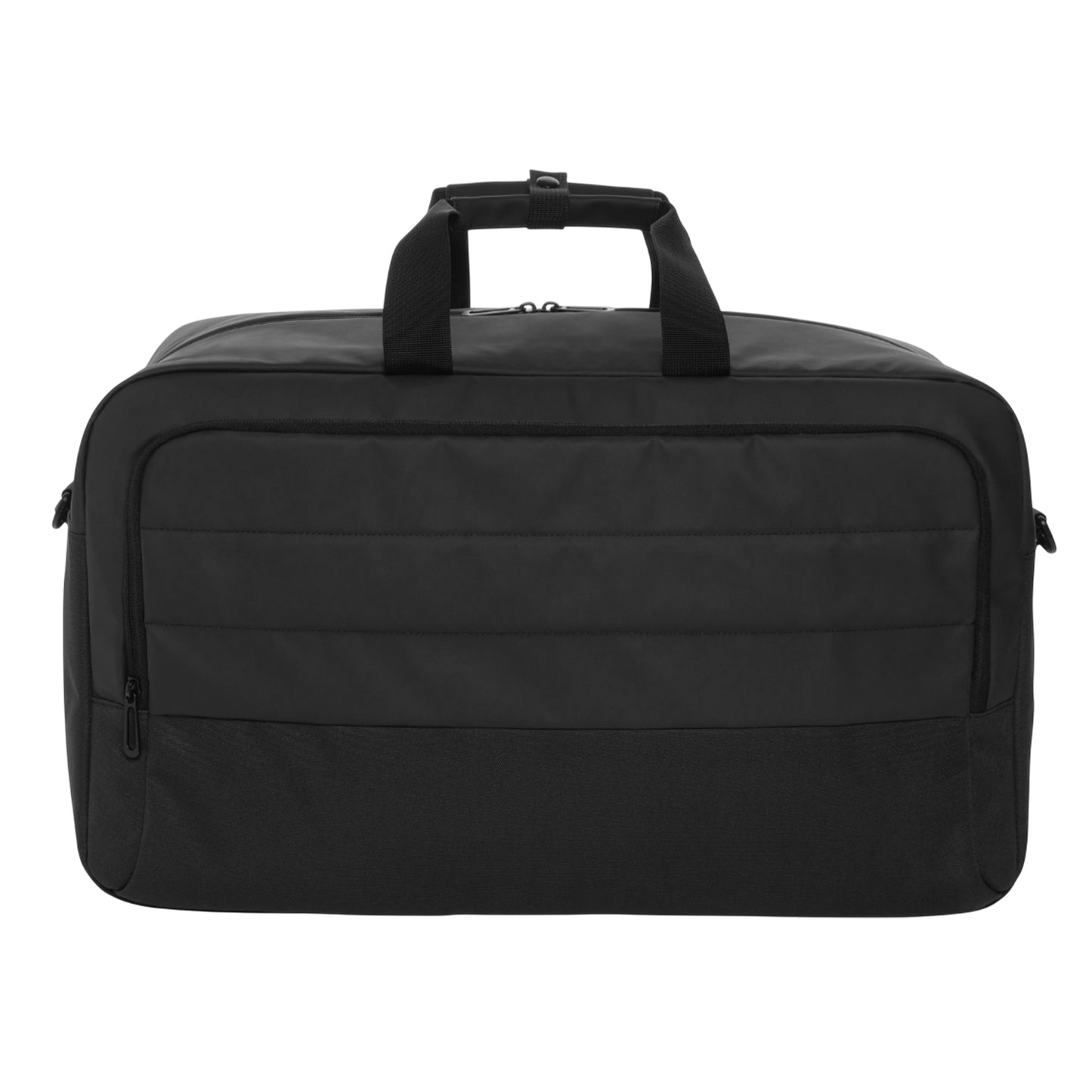 Black - Front - XD Xclusive Armond RPET Aware Duffle Bag