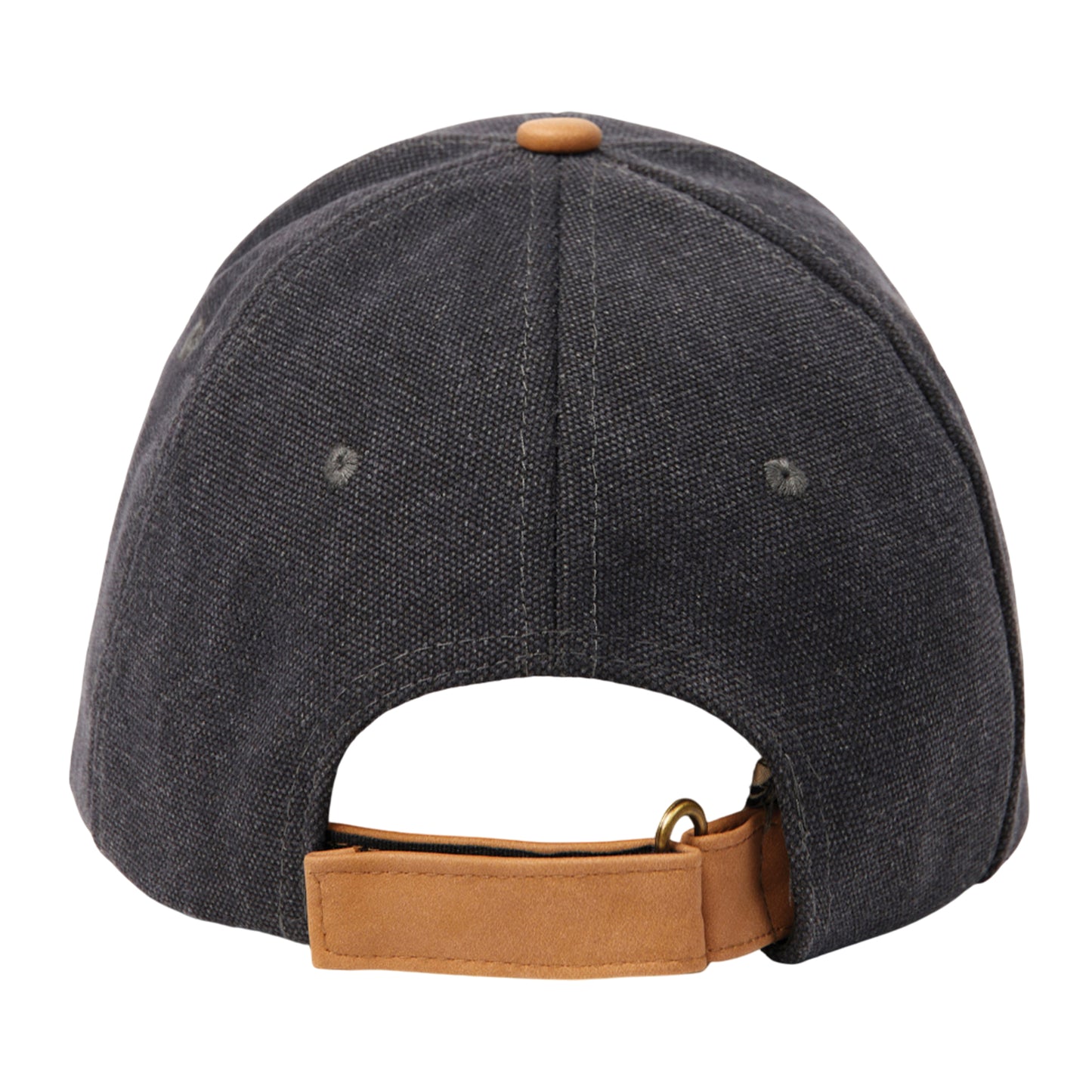 Black - Back - Vinga Canvas Aware Baseball Cap