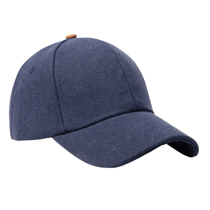 Navy - Front - Vinga Canvas Aware Baseball Cap