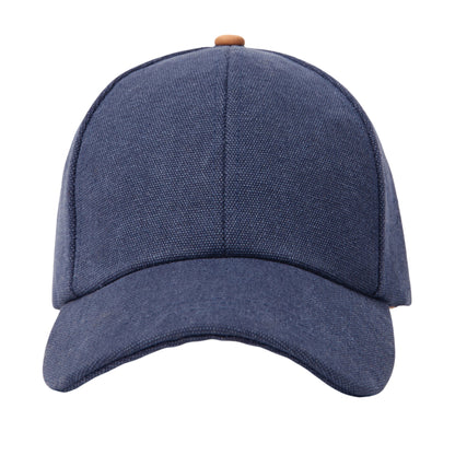 Navy - Pack Shot - Vinga Canvas Aware Baseball Cap