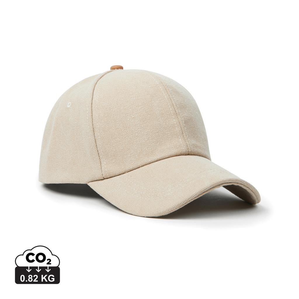 Beige - Front - Vinga Canvas Aware Baseball Cap
