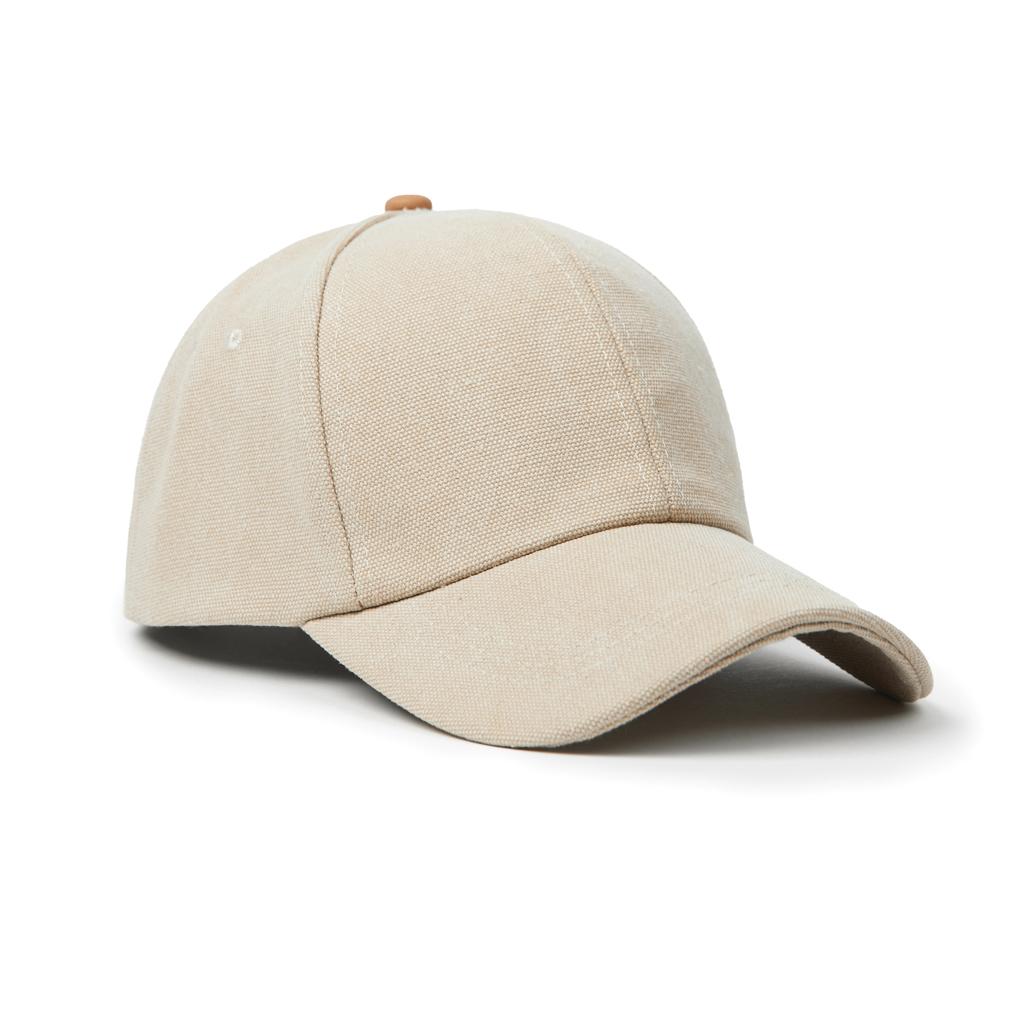 Beige - Back - Vinga Canvas Aware Baseball Cap