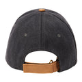 Black - Back - Vinga Canvas Aware Baseball Cap