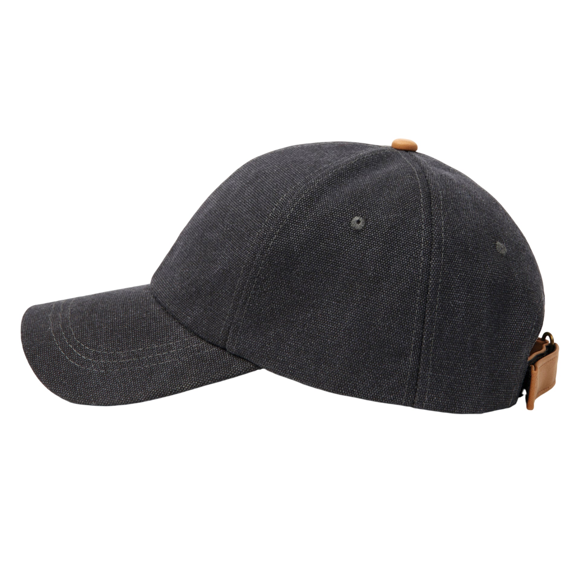 Black - Lifestyle - Vinga Canvas Aware Baseball Cap