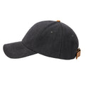 Black - Lifestyle - Vinga Canvas Aware Baseball Cap