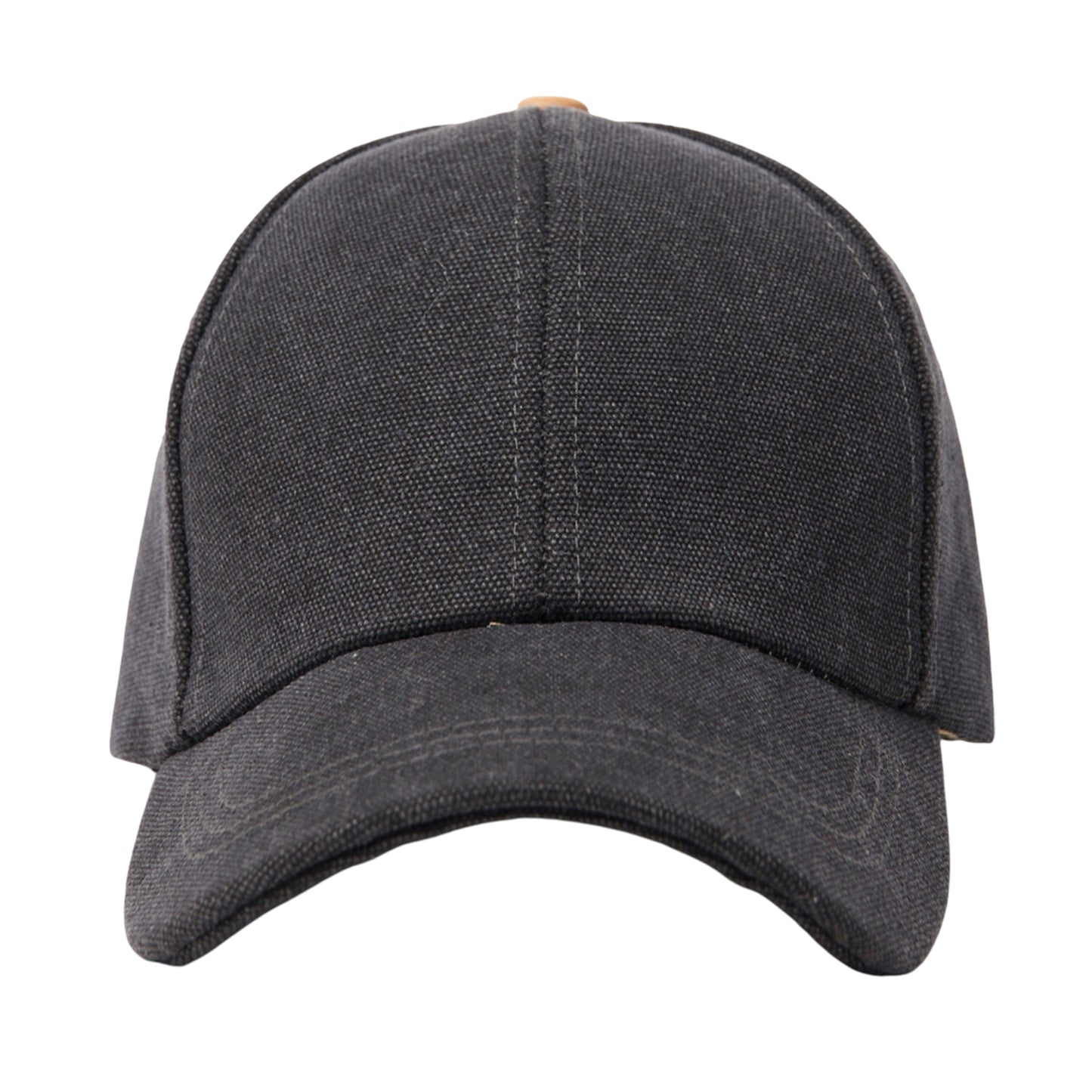 Black - Pack Shot - Vinga Canvas Aware Baseball Cap