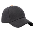 Black - Front - Vinga Canvas Aware Baseball Cap