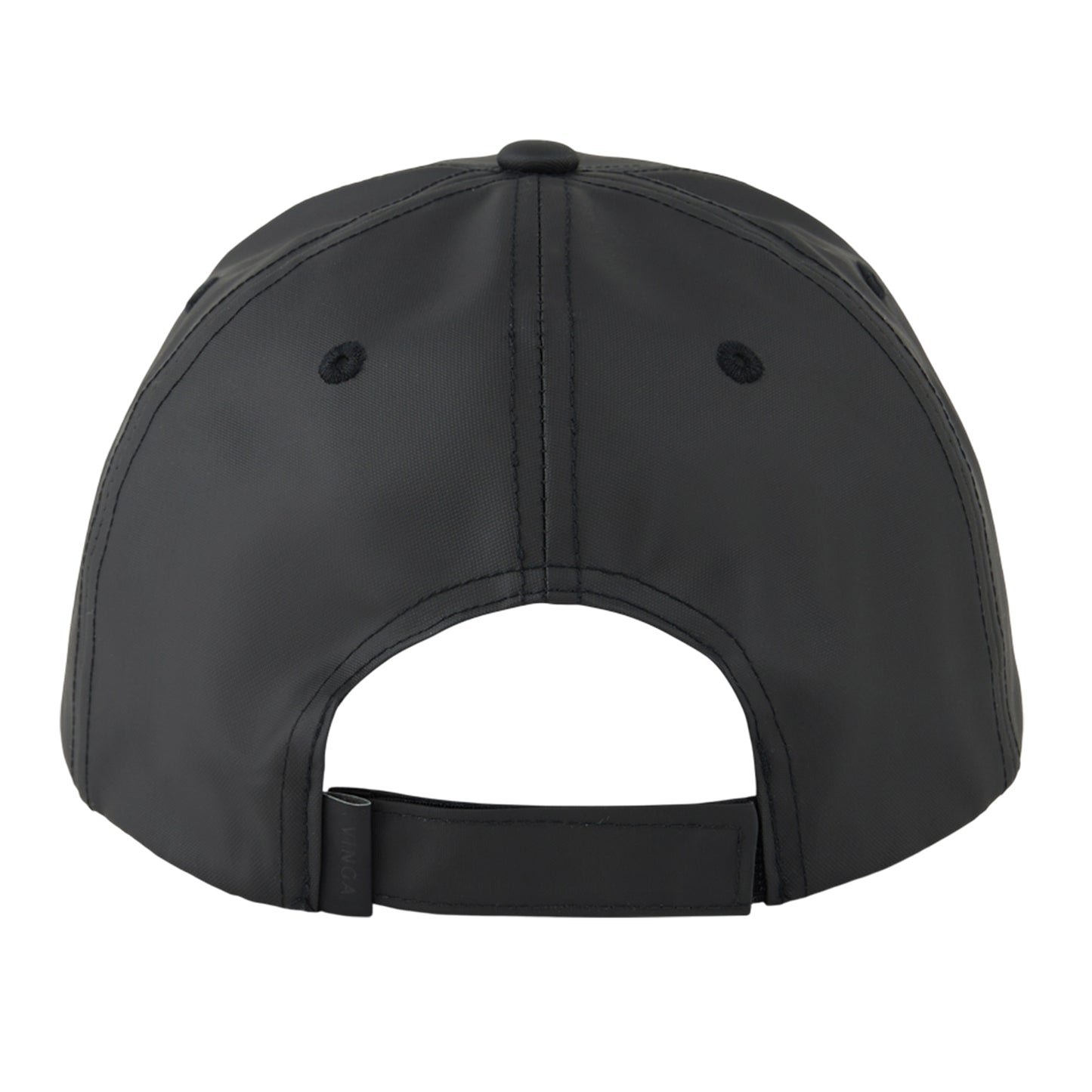 Black - Back - Vinga Baltimore Recycled Aware Baseball Cap