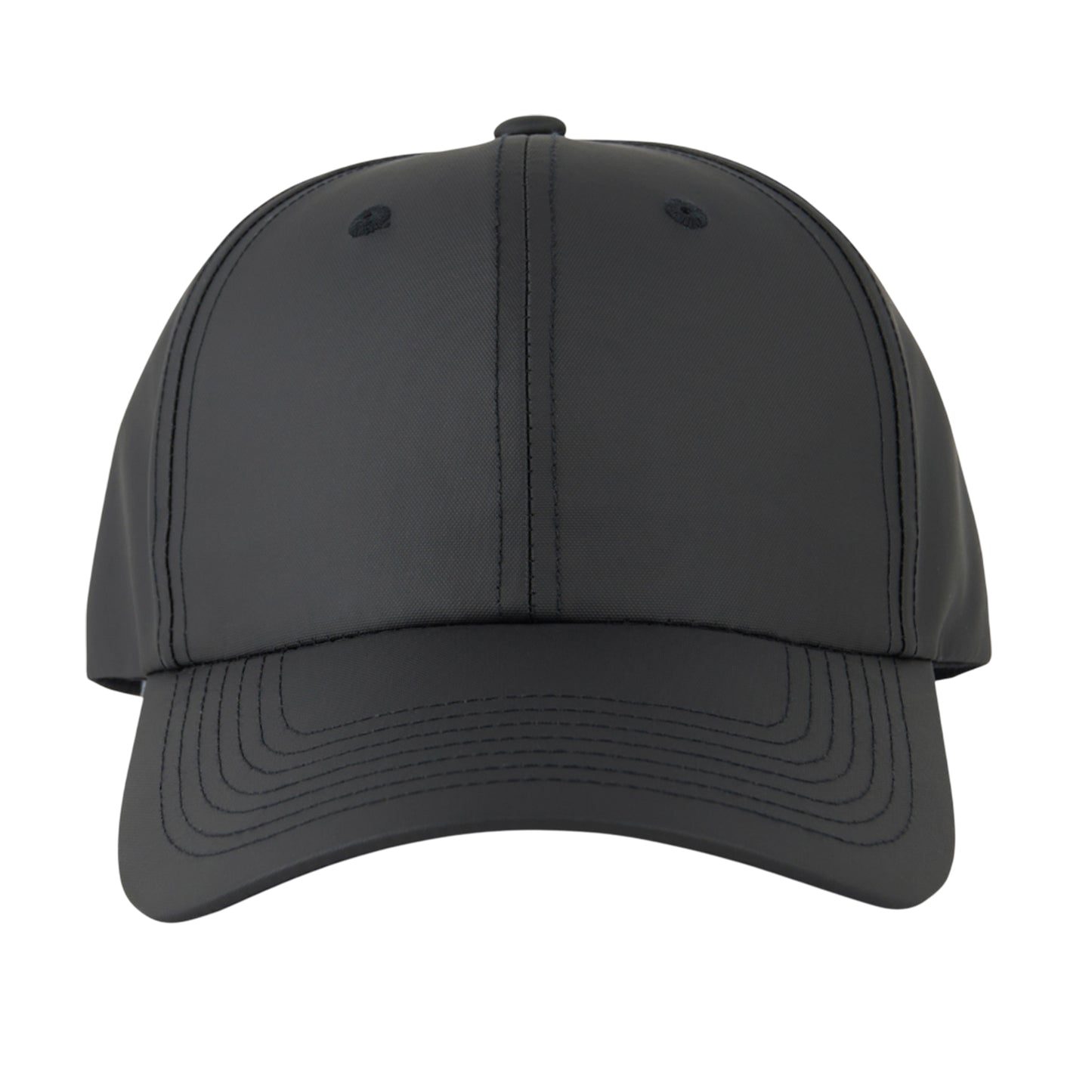 Black - Pack Shot - Vinga Baltimore Recycled Aware Baseball Cap
