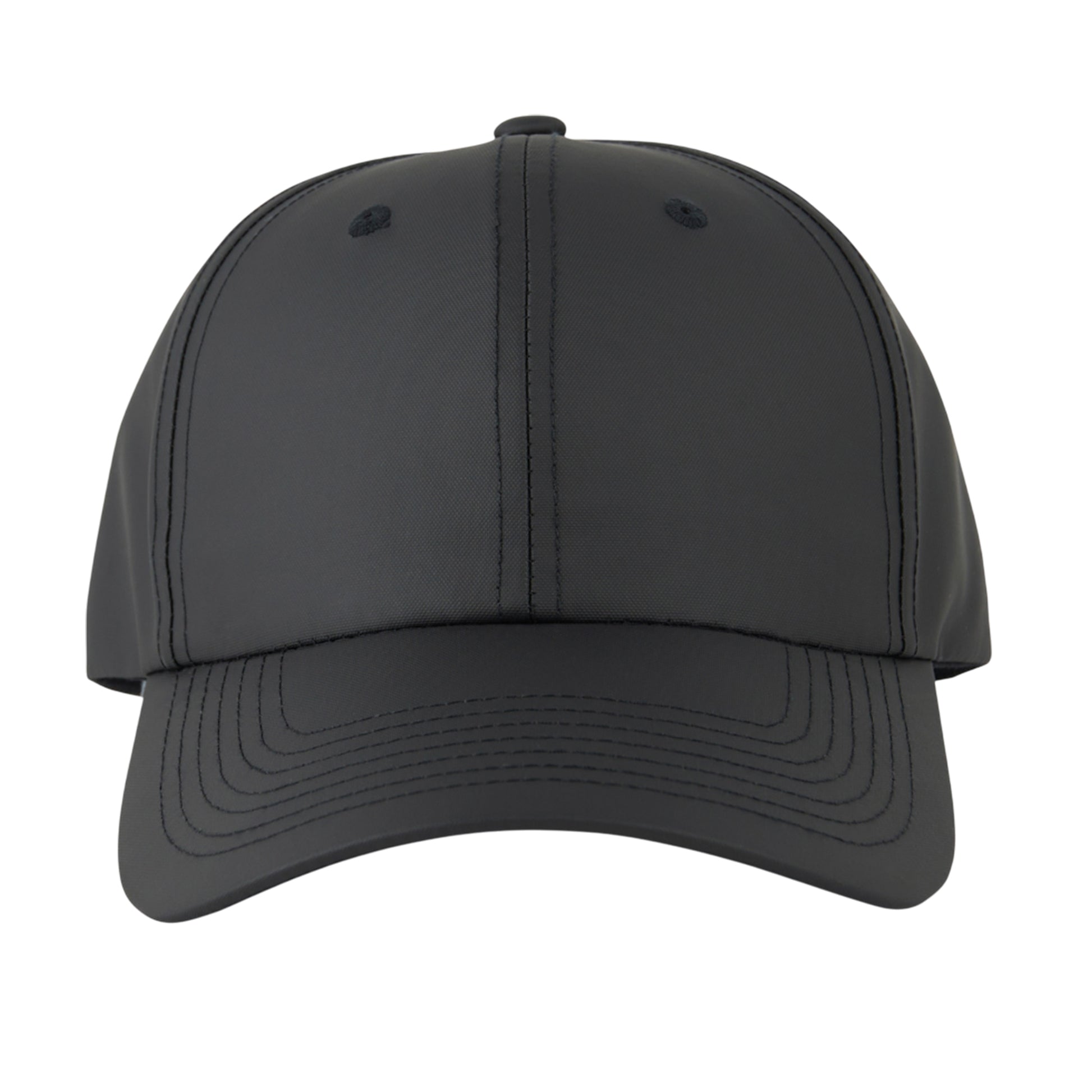 Black - Pack Shot - Vinga Baltimore Recycled Aware Baseball Cap