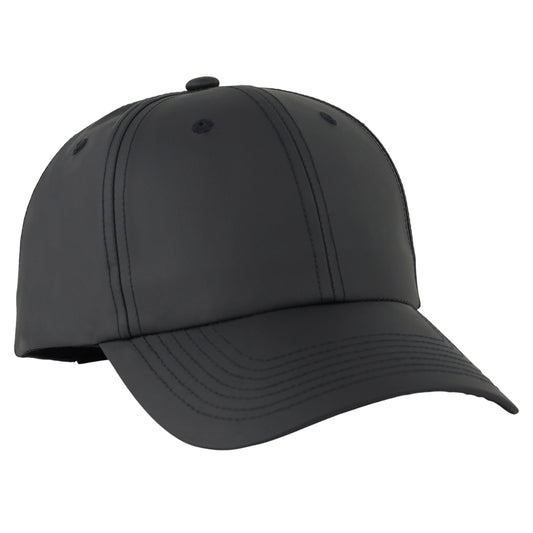 Black - Front - Vinga Baltimore Recycled Aware Baseball Cap