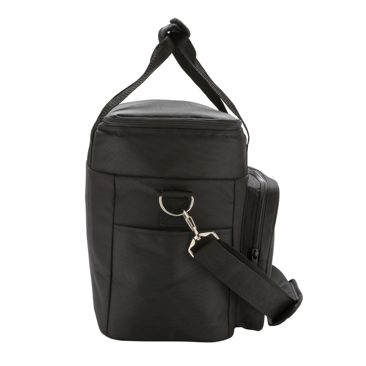 Black - Side - Swiss Peak 16L Cooler Bag