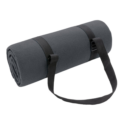 Antracite - Back - XD Collection RPET Picnic Blanket