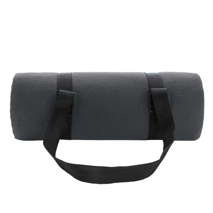 Antracite - Front - XD Collection RPET Picnic Blanket