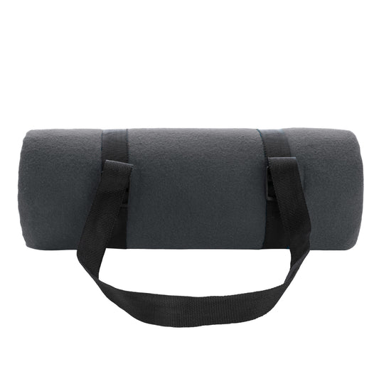Antracite - Front - XD Collection RPET Picnic Blanket